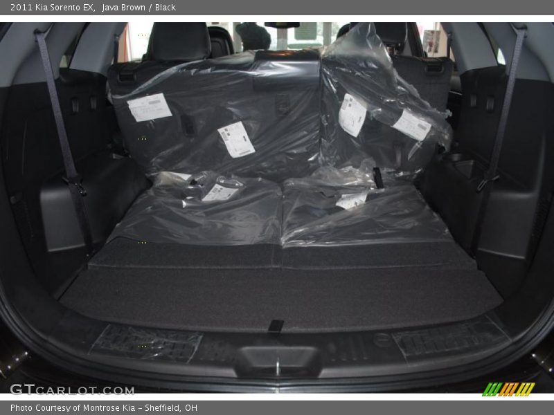 Java Brown / Black 2011 Kia Sorento EX