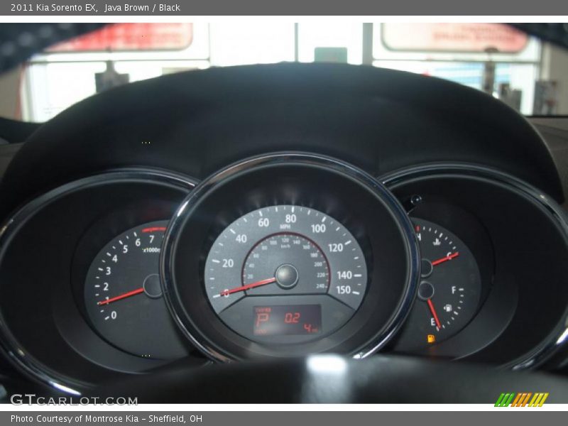  2011 Sorento EX EX Gauges
