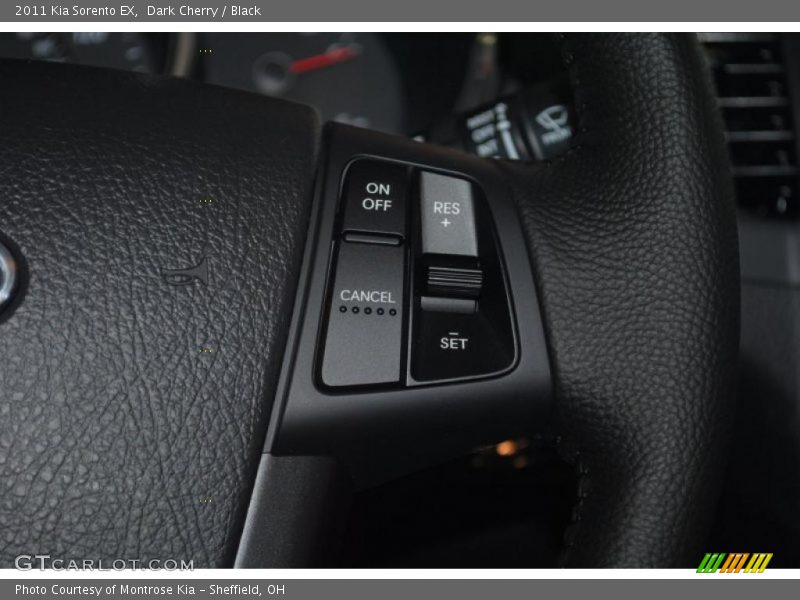 Dark Cherry / Black 2011 Kia Sorento EX