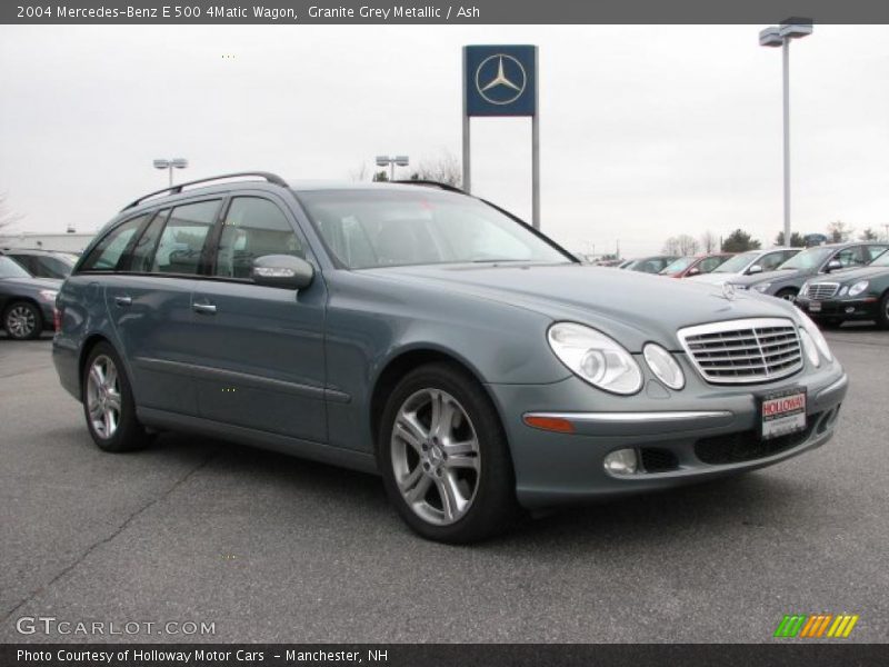 Granite Grey Metallic / Ash 2004 Mercedes-Benz E 500 4Matic Wagon