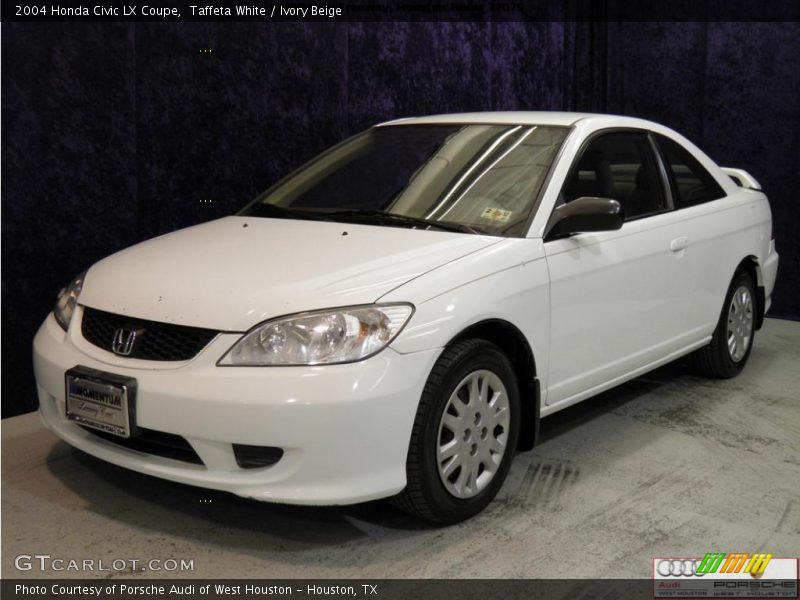 Taffeta White / Ivory Beige 2004 Honda Civic LX Coupe