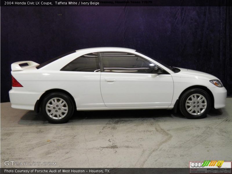 Taffeta White / Ivory Beige 2004 Honda Civic LX Coupe