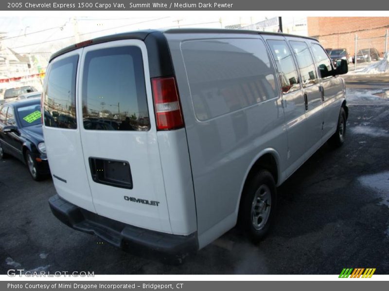 Summit White / Medium Dark Pewter 2005 Chevrolet Express 1500 Cargo Van