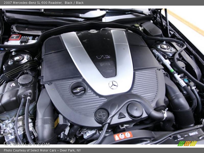  2007 SL 600 Roadster Engine - 5.5 Liter SOHC 36-Valve V12