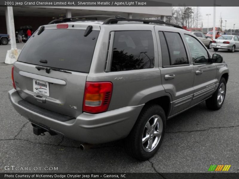 Silverstone Metallic / Agate/Light Taupe 2001 Jeep Grand Cherokee Limited 4x4