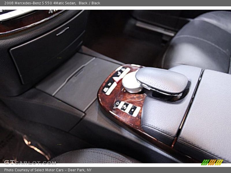 Black / Black 2008 Mercedes-Benz S 550 4Matic Sedan
