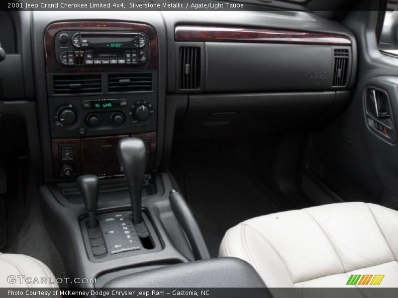 Silverstone Metallic / Agate/Light Taupe 2001 Jeep Grand Cherokee Limited 4x4