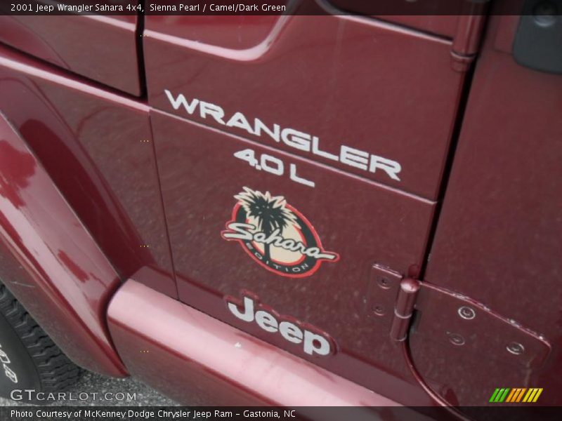  2001 Wrangler Sahara 4x4 Logo