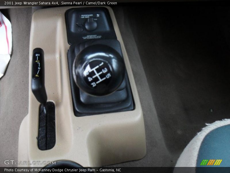  2001 Wrangler Sahara 4x4 5 Speed Manual Shifter
