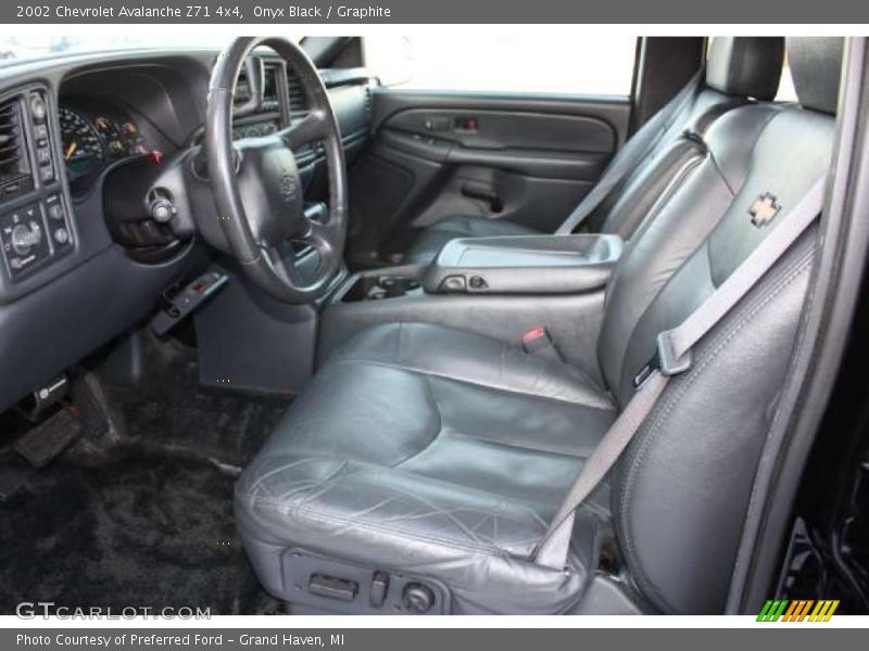 Onyx Black / Graphite 2002 Chevrolet Avalanche Z71 4x4