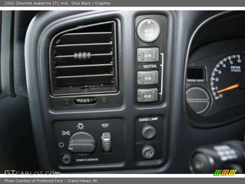 Onyx Black / Graphite 2002 Chevrolet Avalanche Z71 4x4