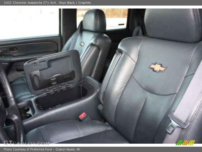 Onyx Black / Graphite 2002 Chevrolet Avalanche Z71 4x4