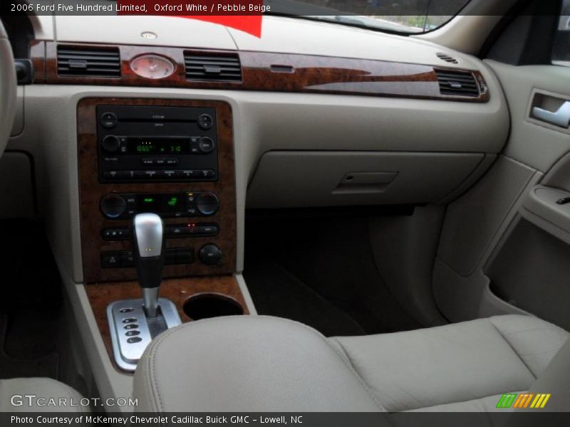 Oxford White / Pebble Beige 2006 Ford Five Hundred Limited