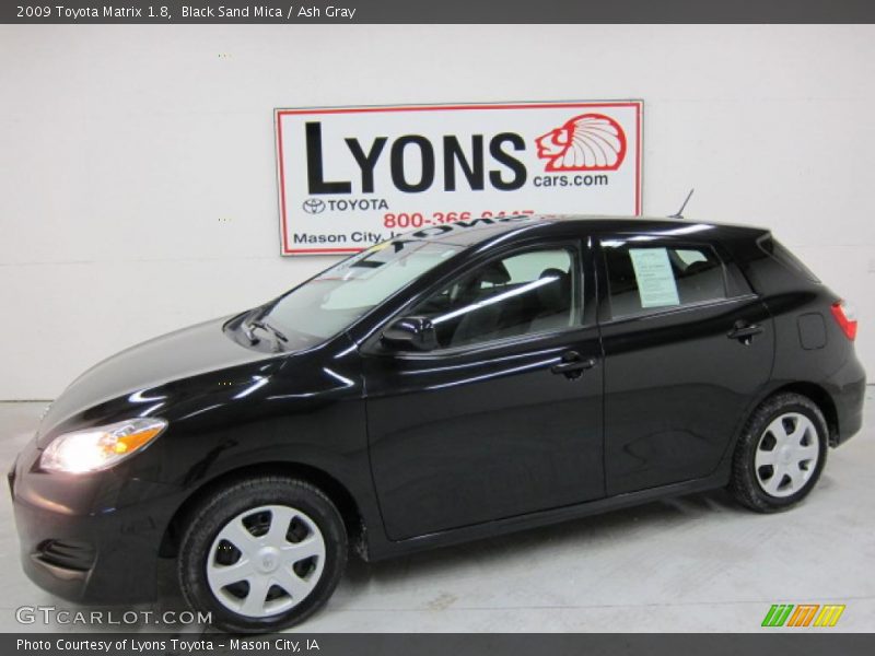Black Sand Mica / Ash Gray 2009 Toyota Matrix 1.8