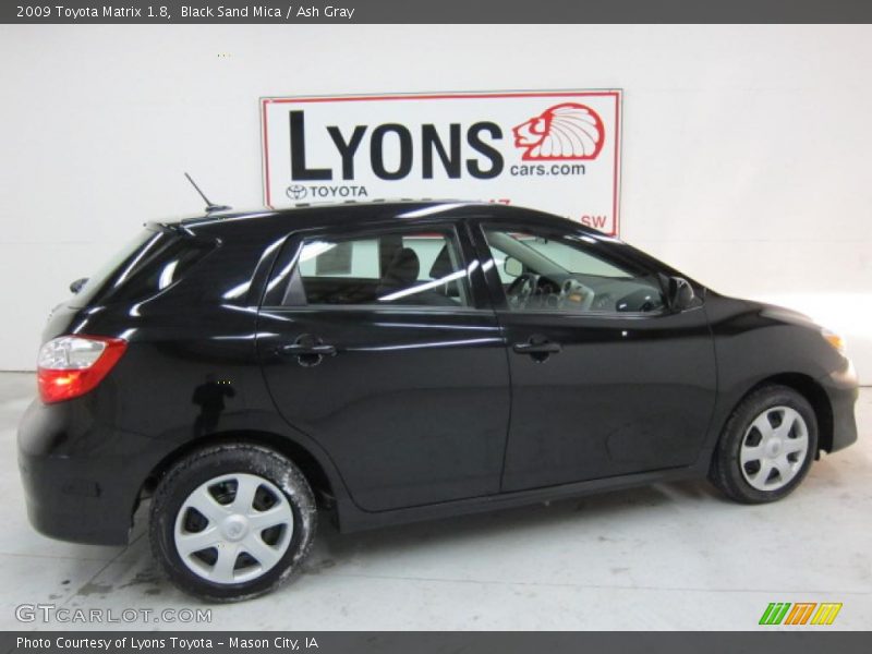 Black Sand Mica / Ash Gray 2009 Toyota Matrix 1.8