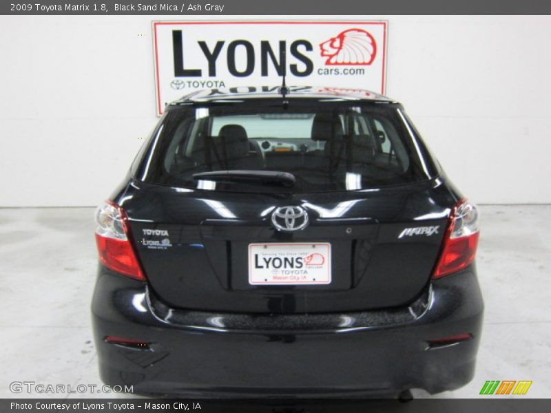 Black Sand Mica / Ash Gray 2009 Toyota Matrix 1.8