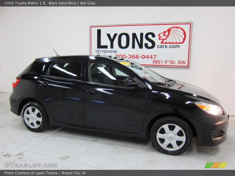 Black Sand Mica / Ash Gray 2009 Toyota Matrix 1.8