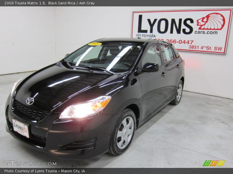 Black Sand Mica / Ash Gray 2009 Toyota Matrix 1.8