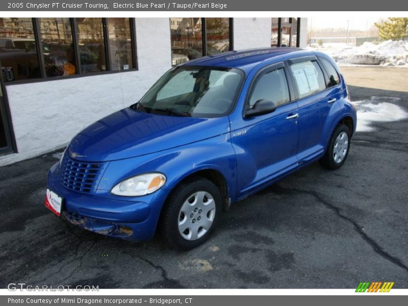 Electric Blue Pearl / Taupe/Pearl Beige 2005 Chrysler PT Cruiser Touring