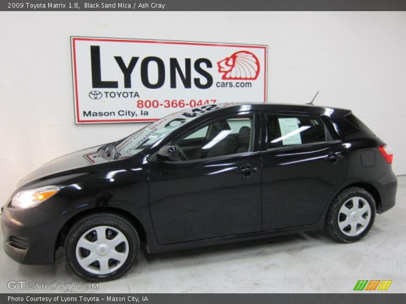 Black Sand Mica / Ash Gray 2009 Toyota Matrix 1.8
