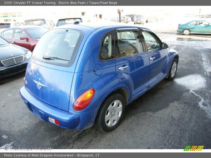Electric Blue Pearl / Taupe/Pearl Beige 2005 Chrysler PT Cruiser Touring