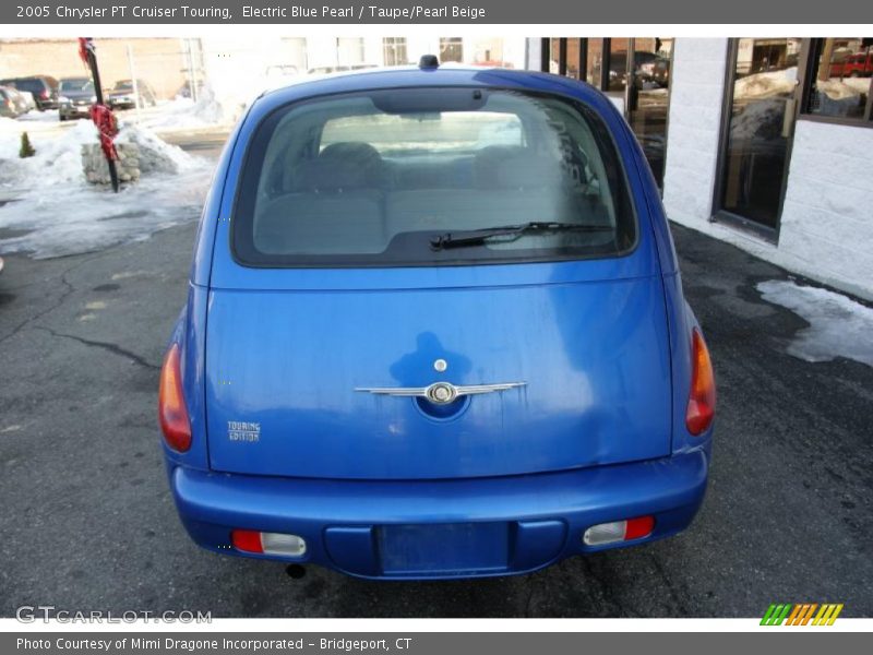 Electric Blue Pearl / Taupe/Pearl Beige 2005 Chrysler PT Cruiser Touring