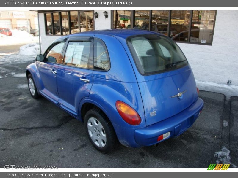 Electric Blue Pearl / Taupe/Pearl Beige 2005 Chrysler PT Cruiser Touring