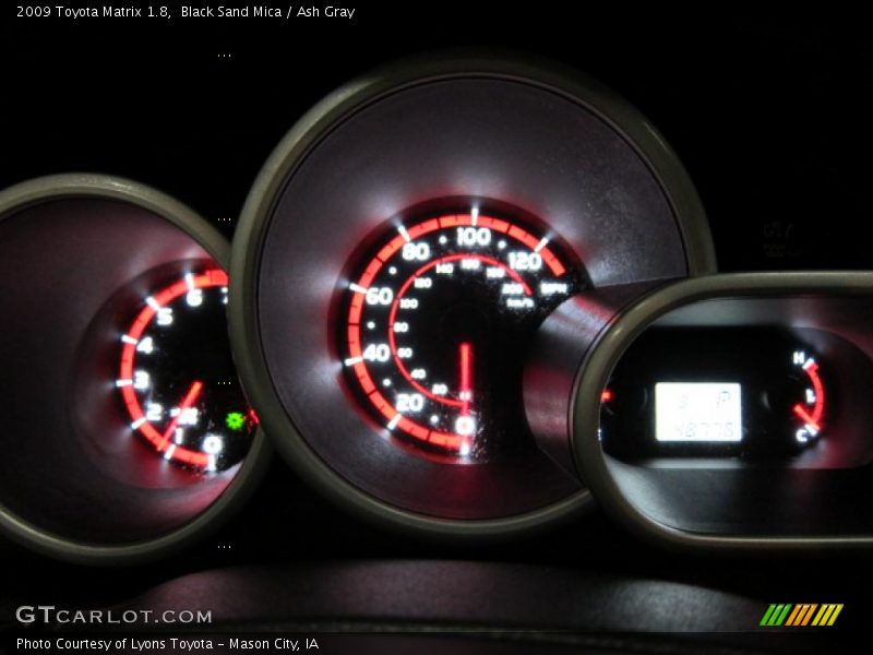 Black Sand Mica / Ash Gray 2009 Toyota Matrix 1.8