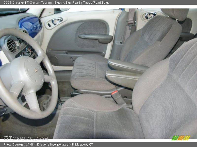 Electric Blue Pearl / Taupe/Pearl Beige 2005 Chrysler PT Cruiser Touring