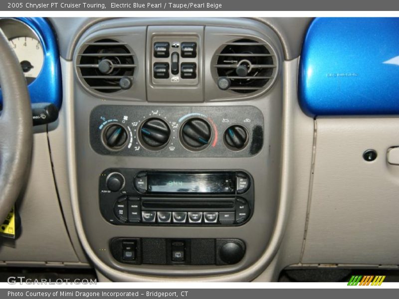 Electric Blue Pearl / Taupe/Pearl Beige 2005 Chrysler PT Cruiser Touring