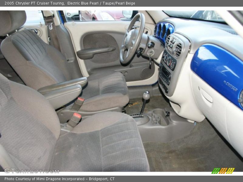 Electric Blue Pearl / Taupe/Pearl Beige 2005 Chrysler PT Cruiser Touring