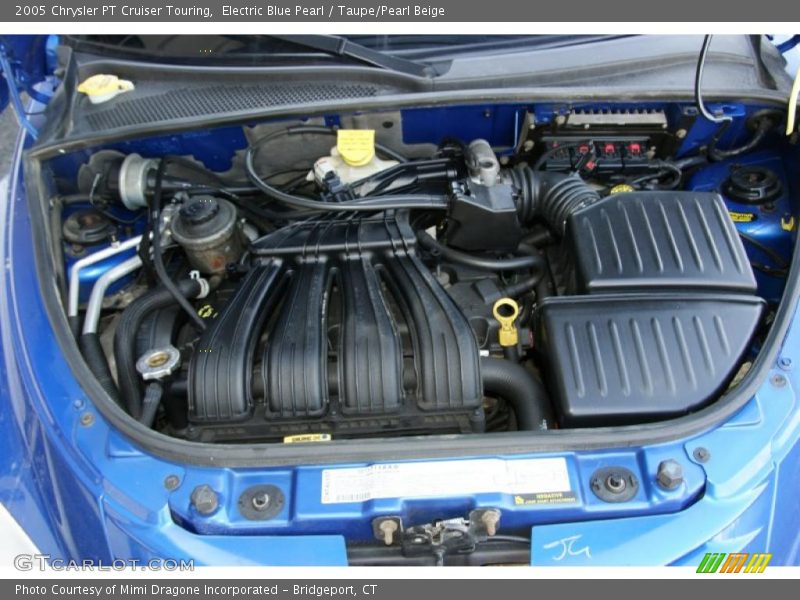 Electric Blue Pearl / Taupe/Pearl Beige 2005 Chrysler PT Cruiser Touring