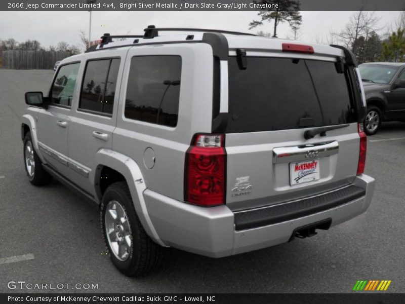 Bright Silver Metallic / Dark Slate Gray/Light Graystone 2006 Jeep Commander Limited 4x4