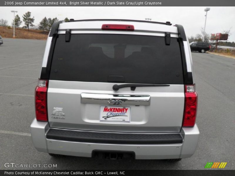 Bright Silver Metallic / Dark Slate Gray/Light Graystone 2006 Jeep Commander Limited 4x4