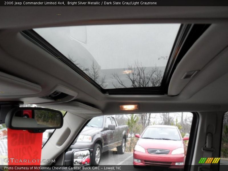 Bright Silver Metallic / Dark Slate Gray/Light Graystone 2006 Jeep Commander Limited 4x4