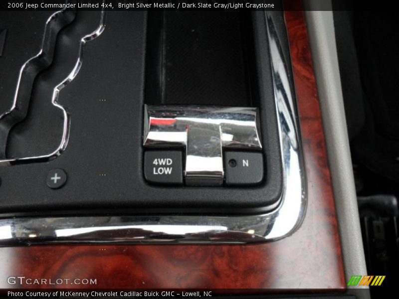 Bright Silver Metallic / Dark Slate Gray/Light Graystone 2006 Jeep Commander Limited 4x4