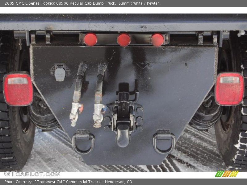 Summit White / Pewter 2005 GMC C Series Topkick C8500 Regular Cab Dump Truck