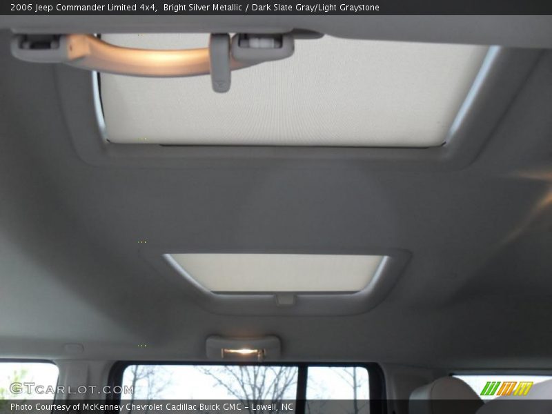 Bright Silver Metallic / Dark Slate Gray/Light Graystone 2006 Jeep Commander Limited 4x4
