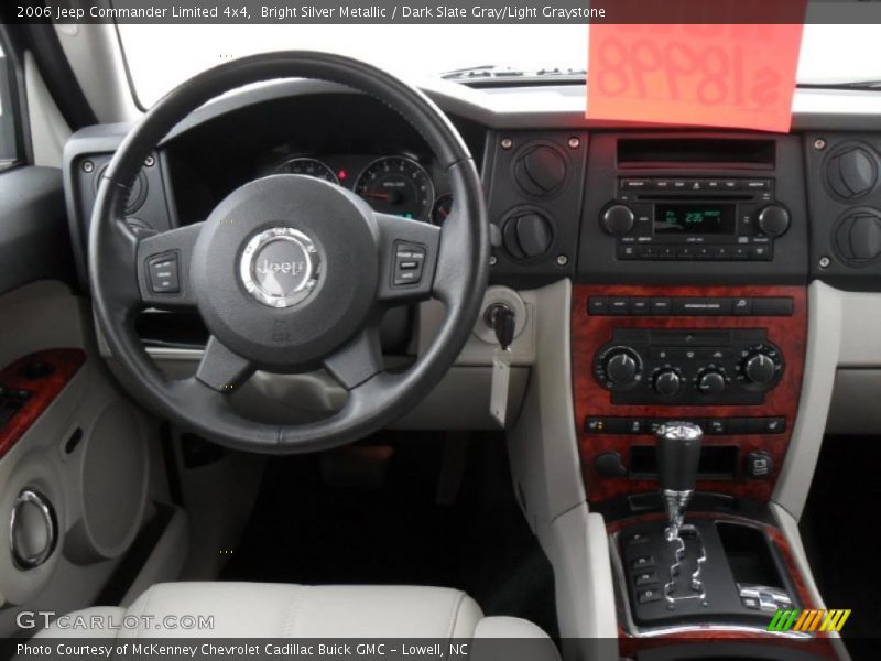 Bright Silver Metallic / Dark Slate Gray/Light Graystone 2006 Jeep Commander Limited 4x4