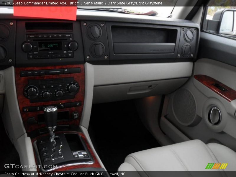 Bright Silver Metallic / Dark Slate Gray/Light Graystone 2006 Jeep Commander Limited 4x4