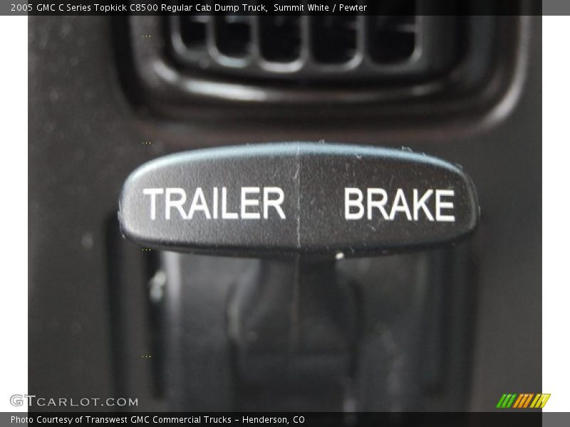 Summit White / Pewter 2005 GMC C Series Topkick C8500 Regular Cab Dump Truck