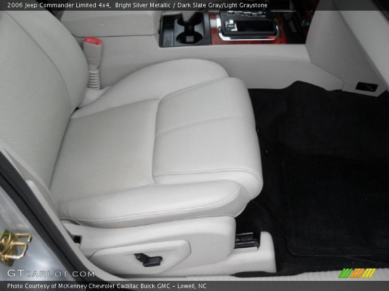 Bright Silver Metallic / Dark Slate Gray/Light Graystone 2006 Jeep Commander Limited 4x4