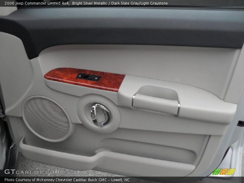 Bright Silver Metallic / Dark Slate Gray/Light Graystone 2006 Jeep Commander Limited 4x4