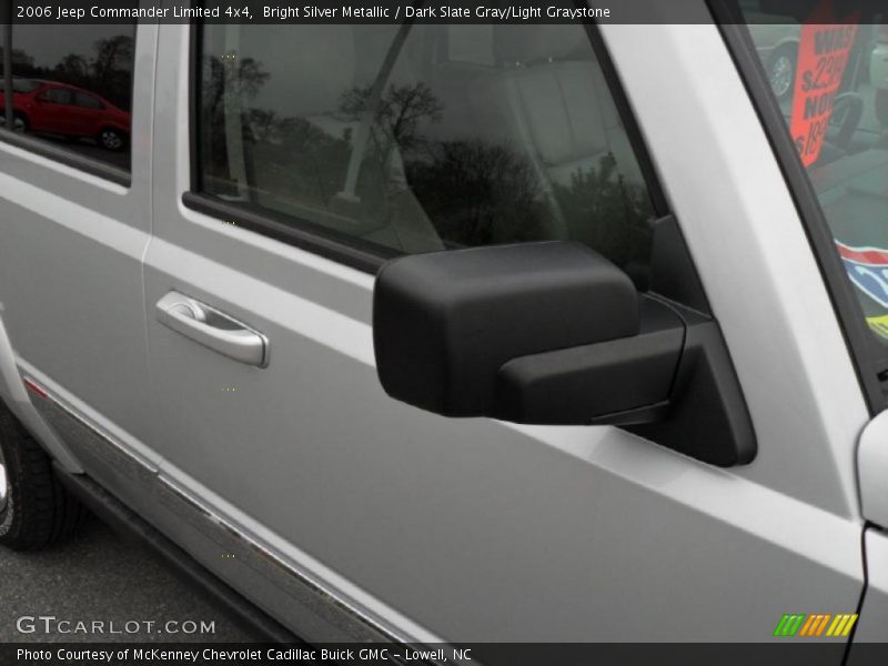 Bright Silver Metallic / Dark Slate Gray/Light Graystone 2006 Jeep Commander Limited 4x4