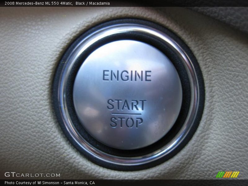 Black / Macadamia 2008 Mercedes-Benz ML 550 4Matic