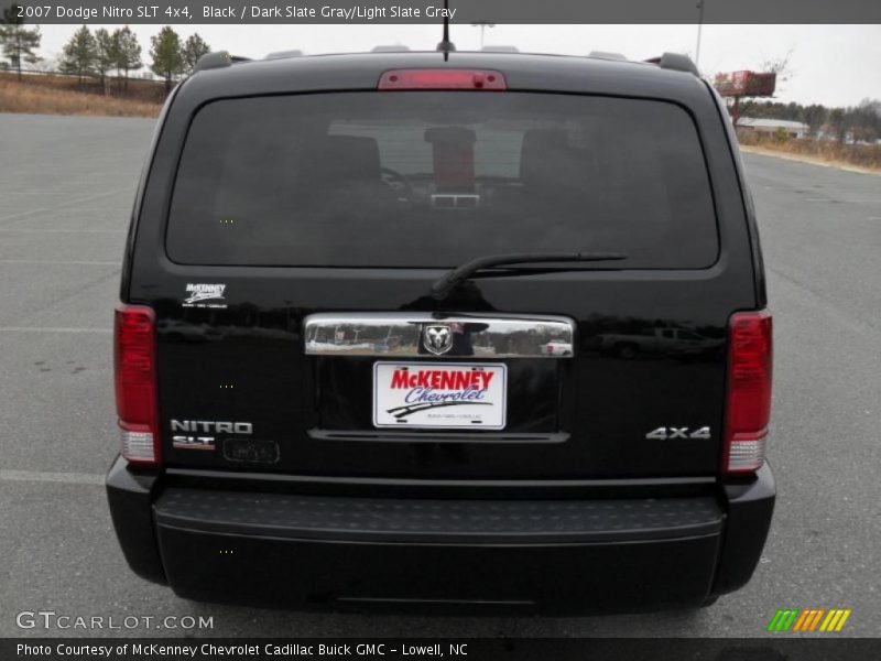 Black / Dark Slate Gray/Light Slate Gray 2007 Dodge Nitro SLT 4x4