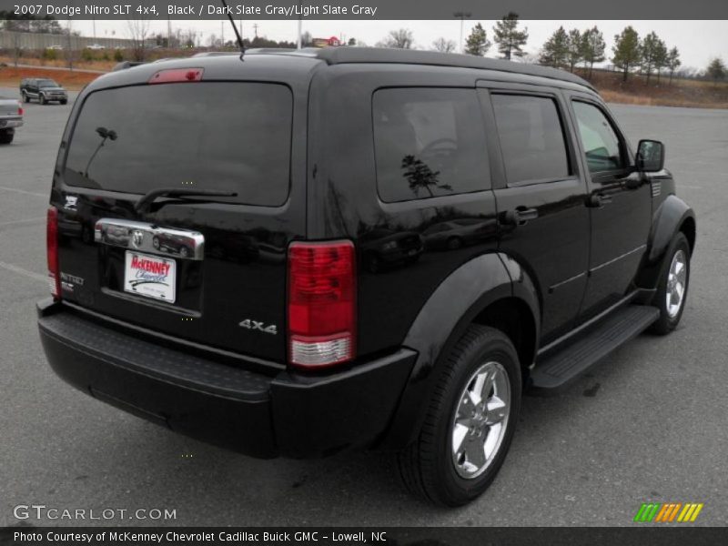 Black / Dark Slate Gray/Light Slate Gray 2007 Dodge Nitro SLT 4x4