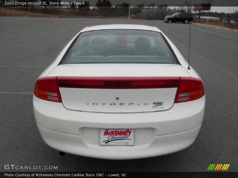 Stone White / Taupe 2001 Dodge Intrepid SE