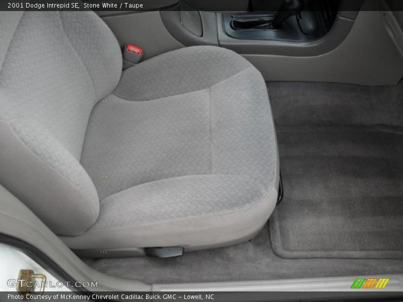 Stone White / Taupe 2001 Dodge Intrepid SE