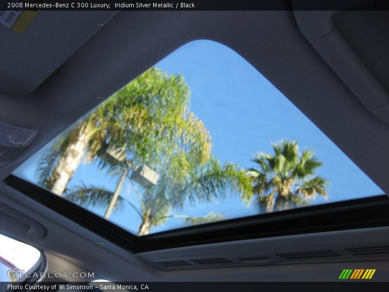 Iridium Silver Metallic / Black 2008 Mercedes-Benz C 300 Luxury